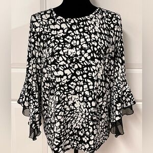 Above And Beyond Bell Sleeve Top